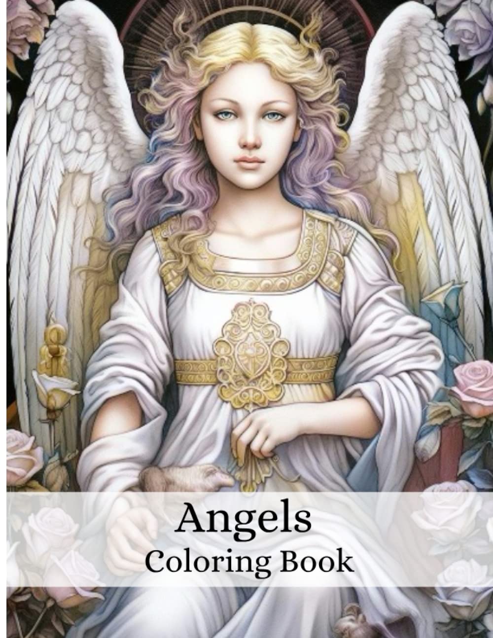 Angels Coloring Book: Mindfulness and Relaxation